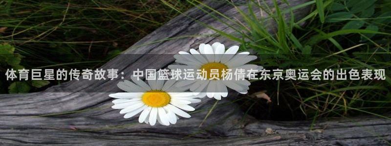 体育巨星的传奇故事：中国篮球运动员杨倩在东京奥运会的出色表现