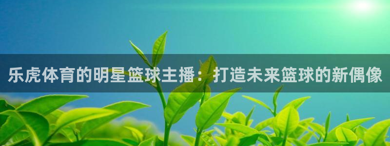 乐虎体育的明星篮球主播：打造未来篮球的新偶像