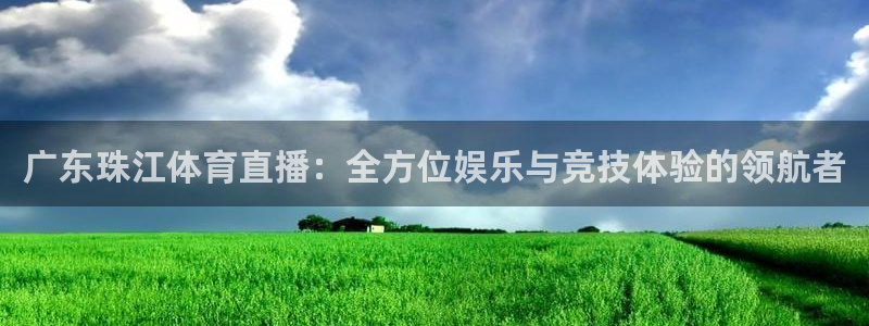 广东珠江体育直播：全方位娱乐与竞技体验的领航者